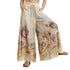 Ginger Bear Boutique RCK Bohemian Dream Wide Leg Palazzo Pants Artistic Vintage Print