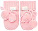 Toshi Baby Booties Pearl Classic Cable Knit Cotton Size 000