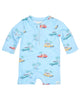 Toshi Swim Onesie Swell Seekers Sky Size 2