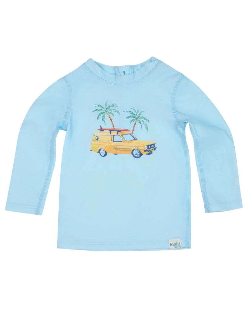 Toshi Swim Rashie Swell Seekers Sky Size 5 – Cosmetics Squad
