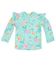 ToshI Swim Onesie Waratah Mint Size 0