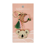 Urban Product Koala with Tassel Keyring Keychain