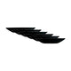 Luminarc Dinnerware Diwali Soup Plate Black 20x4.2CM Set of 6