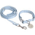LaVida Check Yo Self Dog Collar and Lead Set Medium