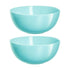 Luminarc Dinnerware Diwali Salad Bowl Turquoise 21x9.3CM Set of 2