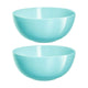 Luminarc Dinnerware Diwali Salad Bowl Turquoise 21x9.3CM Set of 2