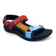 Vitasole Unisex Discovery Sandal Blue Multi M8/w9