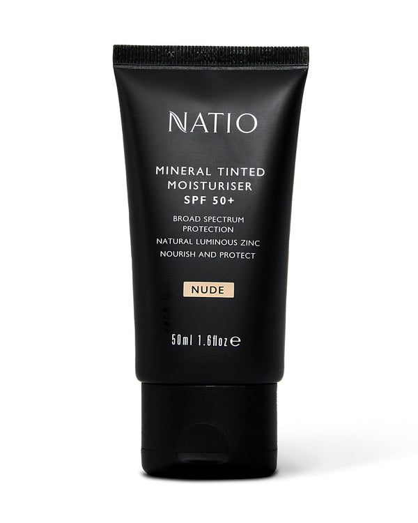 Natio Mineral Tinted Moisturiser SPF 50+ Nude