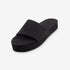 Indosole Womens Platform Slide Sandal Black Size 10 to 11
