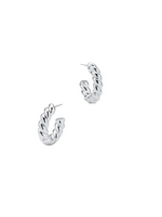Zafino Nova Hoop Silver