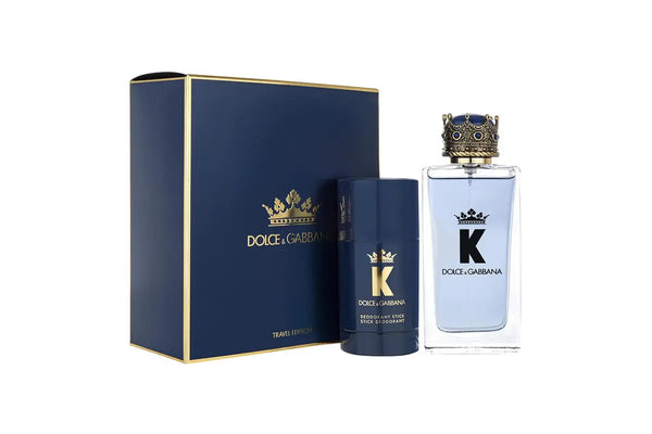 Dolce & Gabbana K Gift Set 100ml EDT + 75g Deodorant Stick