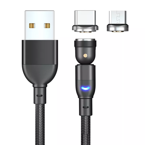 540 Degree Rotate Magnetic Charging Cable (2m)