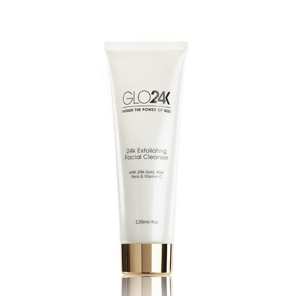 GLO24K 24k Exfoliating Facial Cleanser 120ml