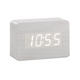 Jinx LED Alarm Clock - White