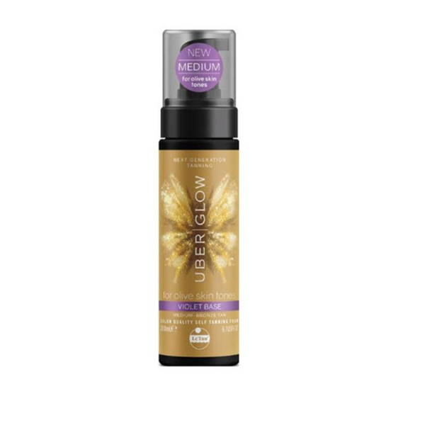 Le Tan Uber Glow Self Tanning Foam Violet Base 200ml