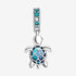 Pandora Murano Glass Sea Turtle Dangle Charm