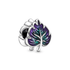 Pandora Purple & Green Leaf Charm