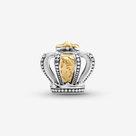 Pandora Two-Tone Regal Crown Charm