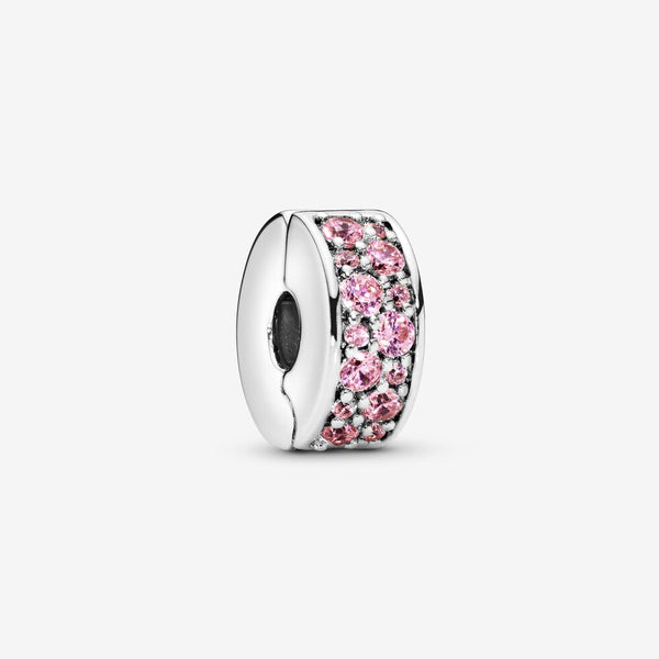 Pandora Pink Pavé Clip