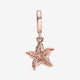 Pandora Sparkling Starfish Dangle Charm