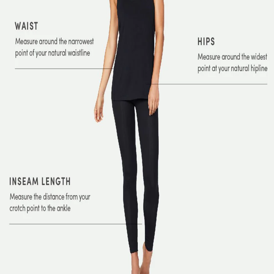 Boody Ecowear for Women 3/4 Legging - Black - Small 